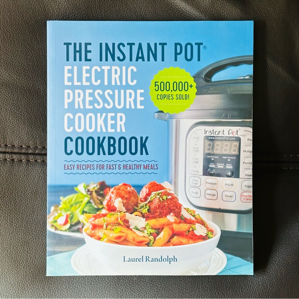 The Instant Pot Electric Pressure Cooker Cookbook Paperback Recipe Book